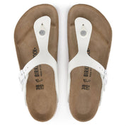 Women's Gizeh Leather Sandal In White