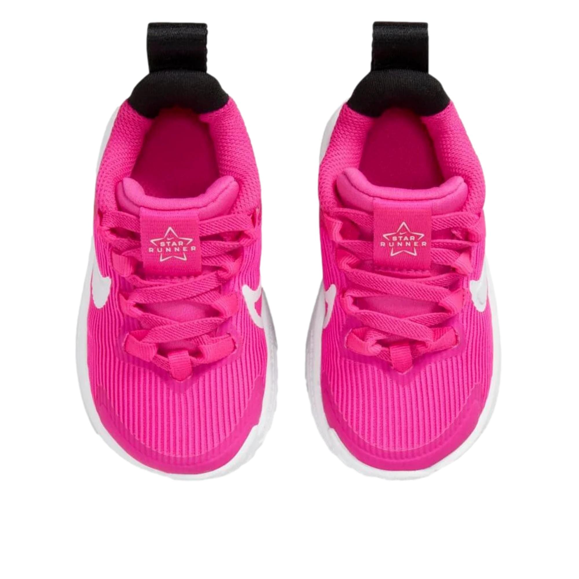 Toddler Nike Star Runner 4 Fierce Pink/White-Black DX7616-601