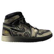 Nike Jordan 1 High Zoom Air CMFT 2 Día De Muertos Sneakers in Grey Leather