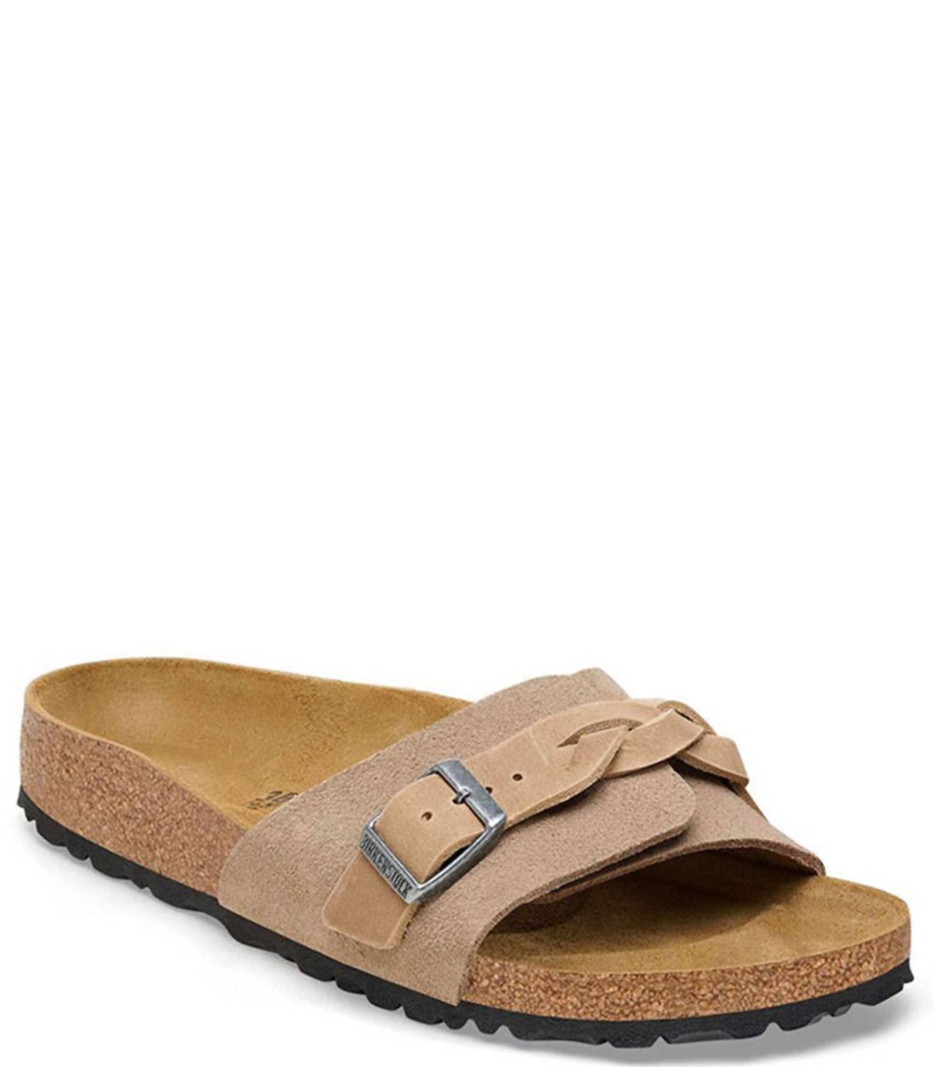 Women's Oita Braided In Taupe Suede