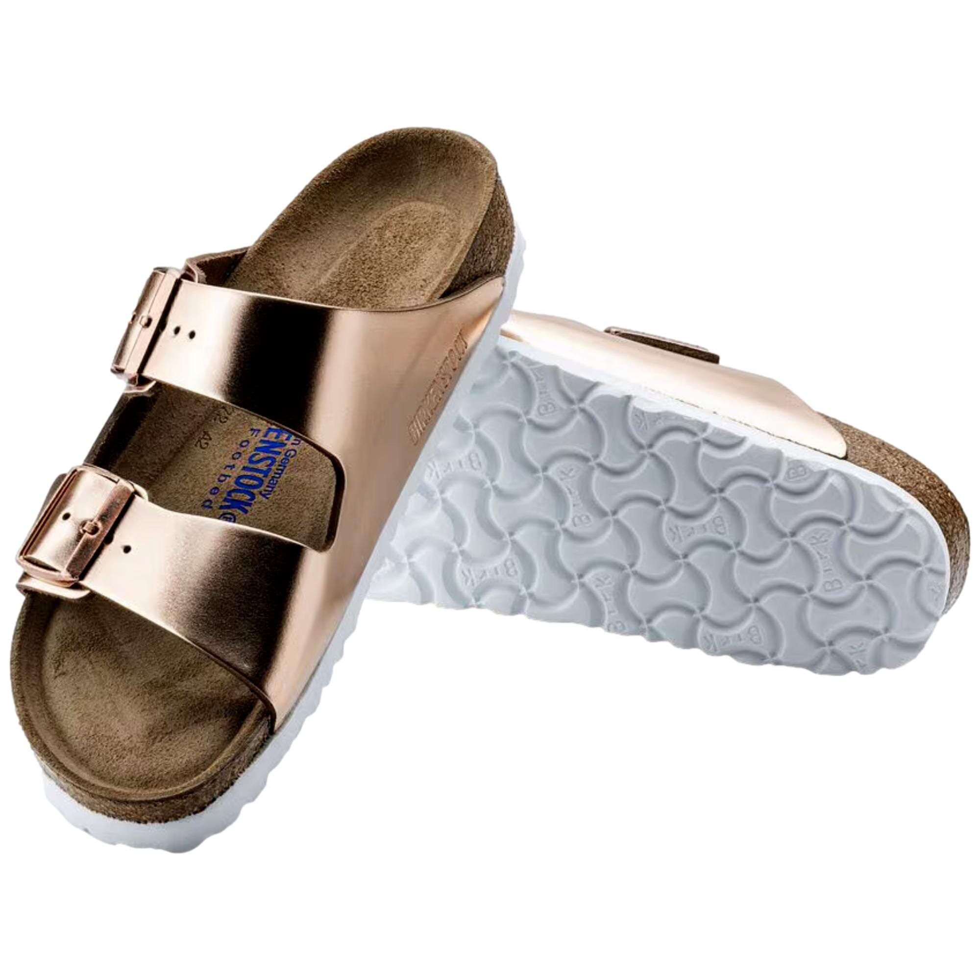Women's Birkenstock Arizona BS Metallic Copper 952093