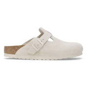 Unisex Boston Soft Footbed Clogs In Antique White
