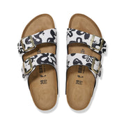 Women's Arizona Narrow Sandal In Blooms White/black