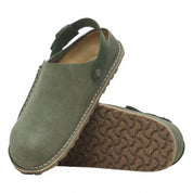 Women's Lutry Suede Clog In Thyme