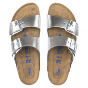 Women's Arizona Soft Footbed Sandal In Gray