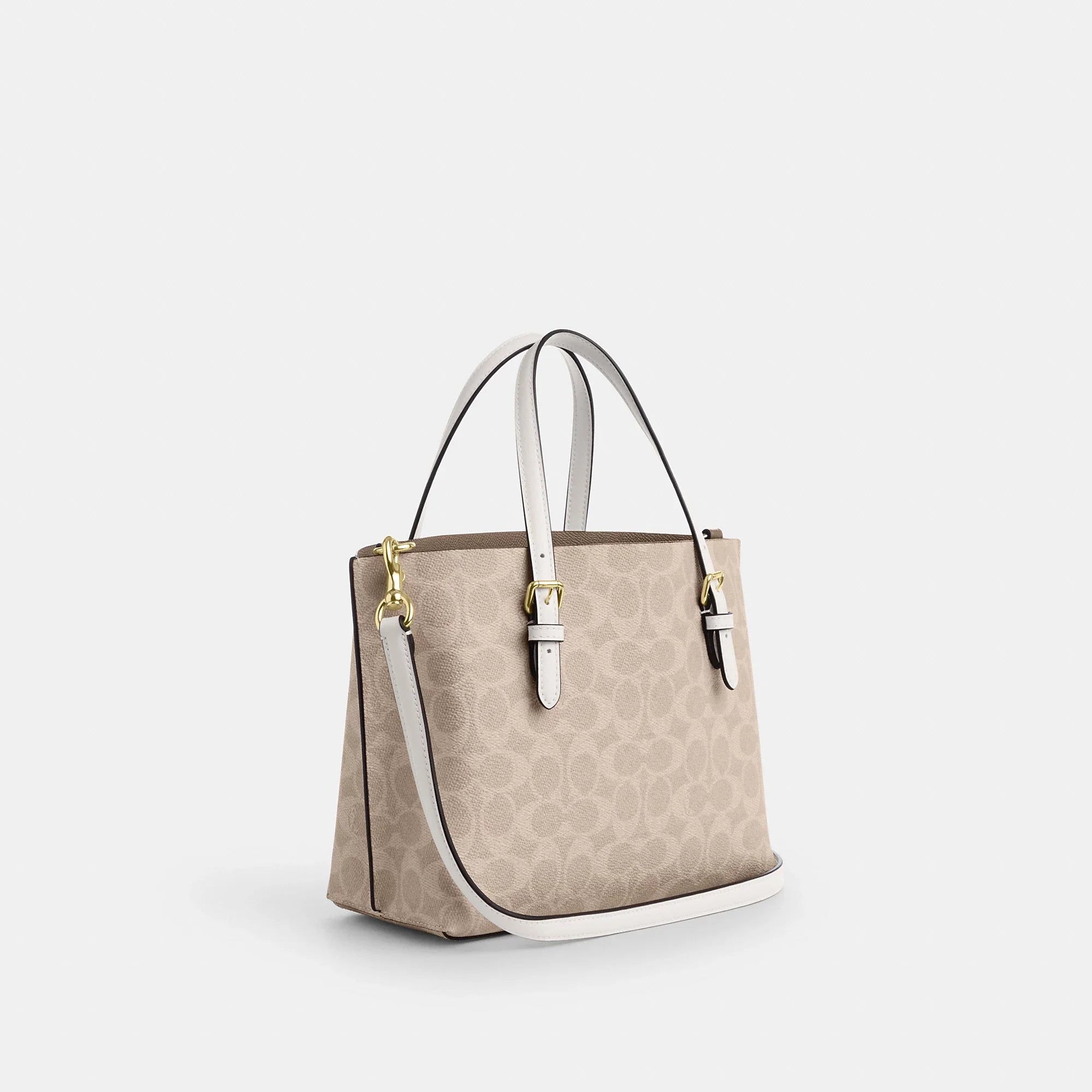 Coach Outlet Mollie Tote Bag 25 In Signature Canvas