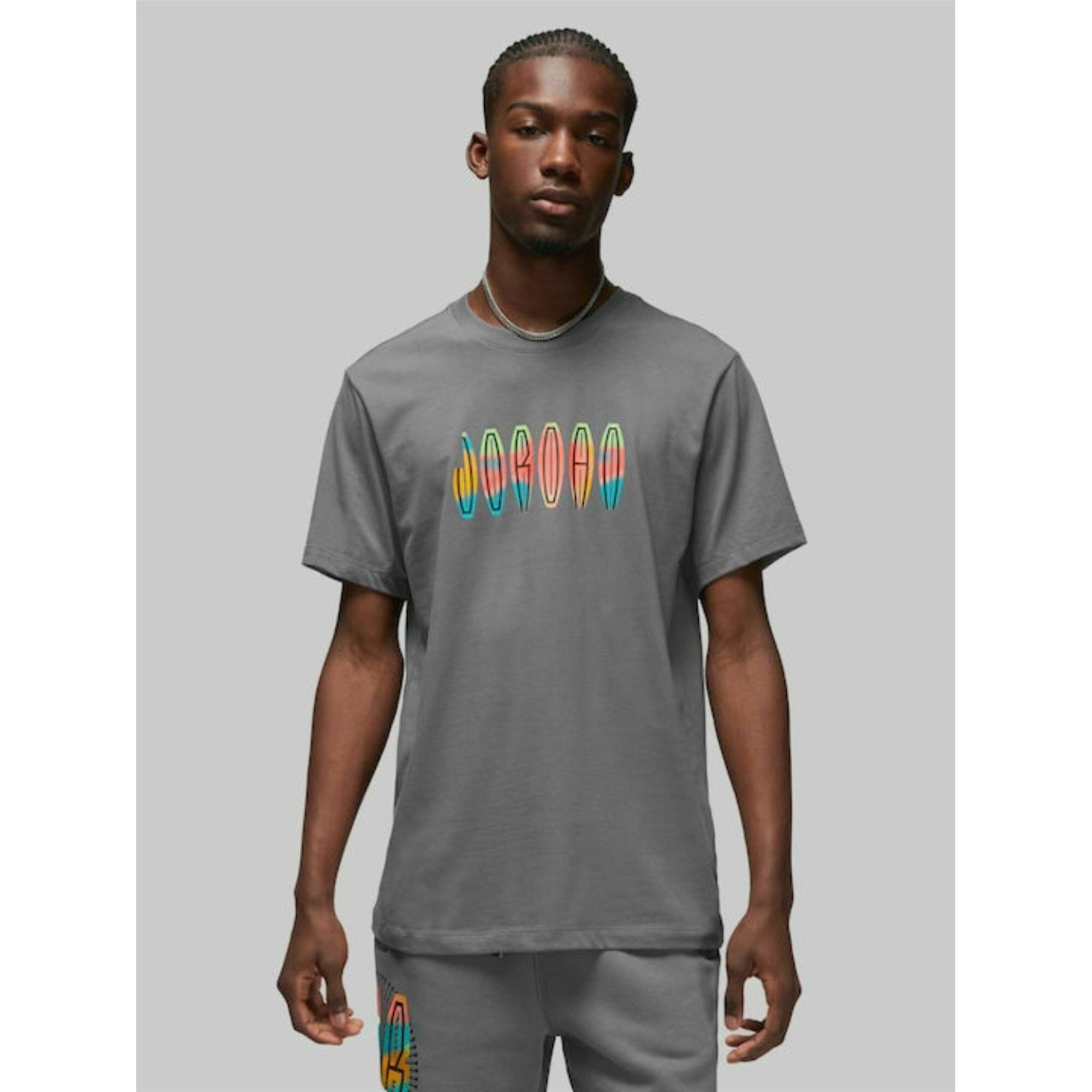 Men's Nike Jordan MVP T-Shirt Grey DQ7366-014