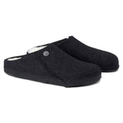 Unisex Zermatt Shearling Wool Felt Clogs In Anthracite