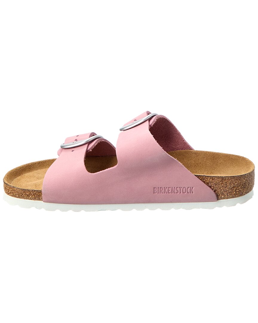 Birkenstock Women's Narrow Arizona Soft Footbed Nubuck Leather Sandal
