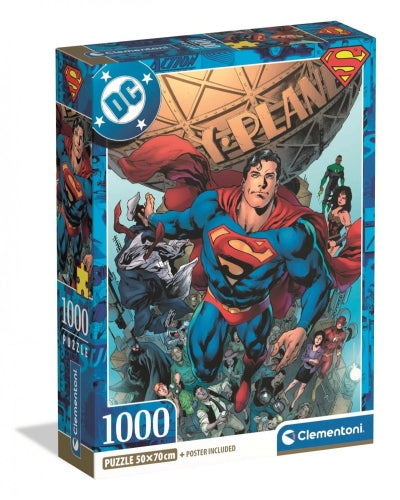 1000pc Superman Design 1 Poster Included Puzzle