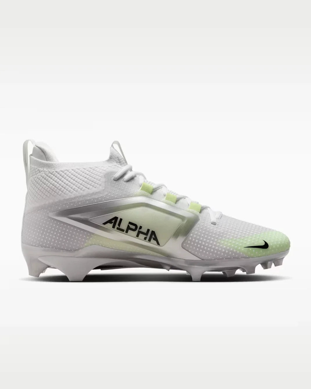 Women's Nike Alpha ace 4 Elite FD7036-100  White Football Cleats HAWK3051