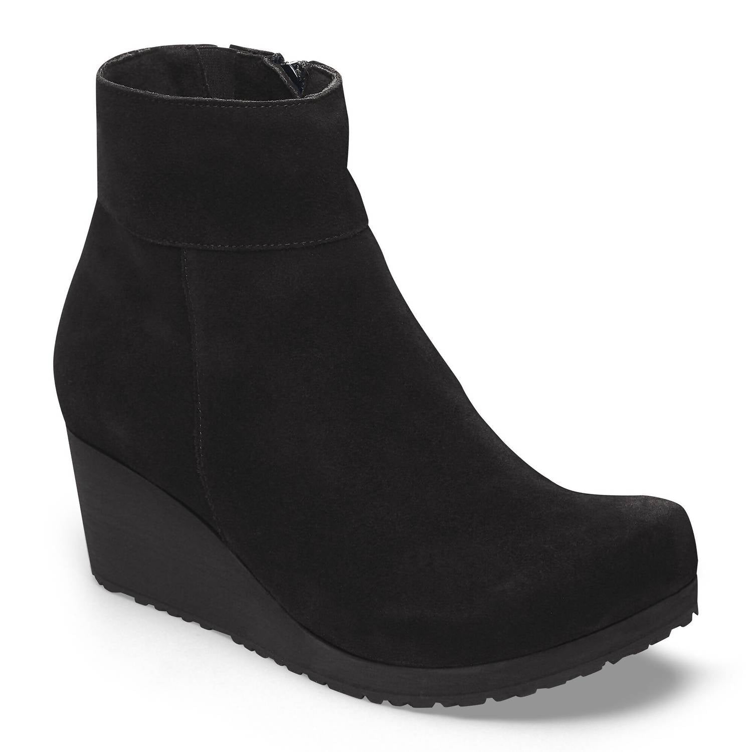 Women's Ebba Wedge Ankle Boots In Black/black