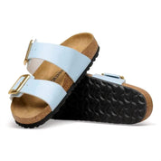 Women's Sydney Luxe Buckle Sandals In Baby Blue