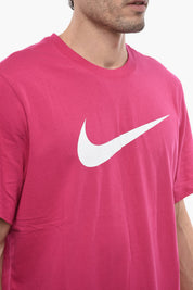 Nike Crew-Neck ICON SWOOSH T-shirt with Print on the Front
