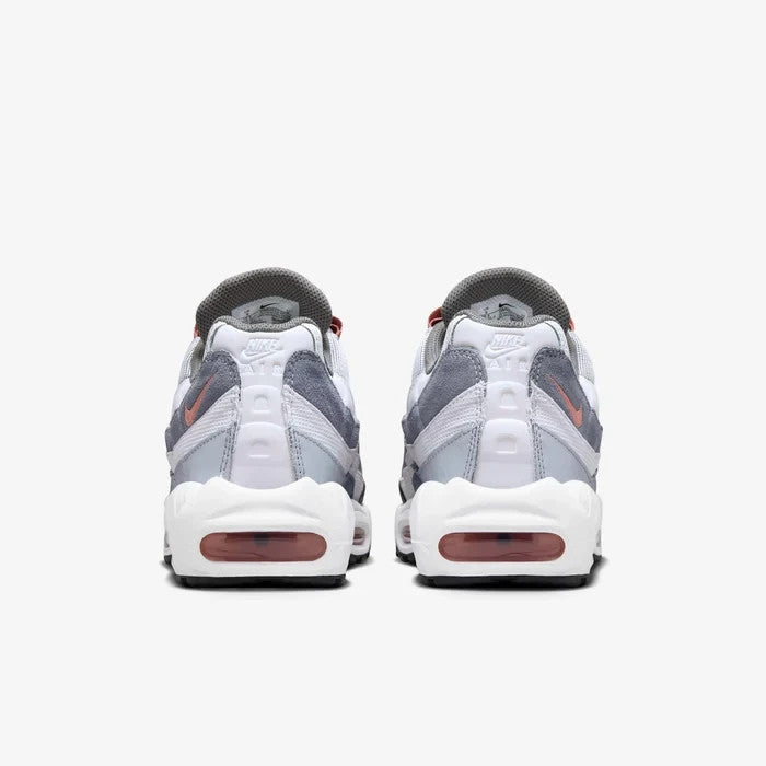Men's Nike Air Max 95 DM0011-008 Sneakers Vast Gray White Low Top Lifestyle Shoes