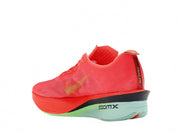 Men's Zoomx Vaporfly Next Shoe In Bright Crimson/lime Blast-Mint Foam