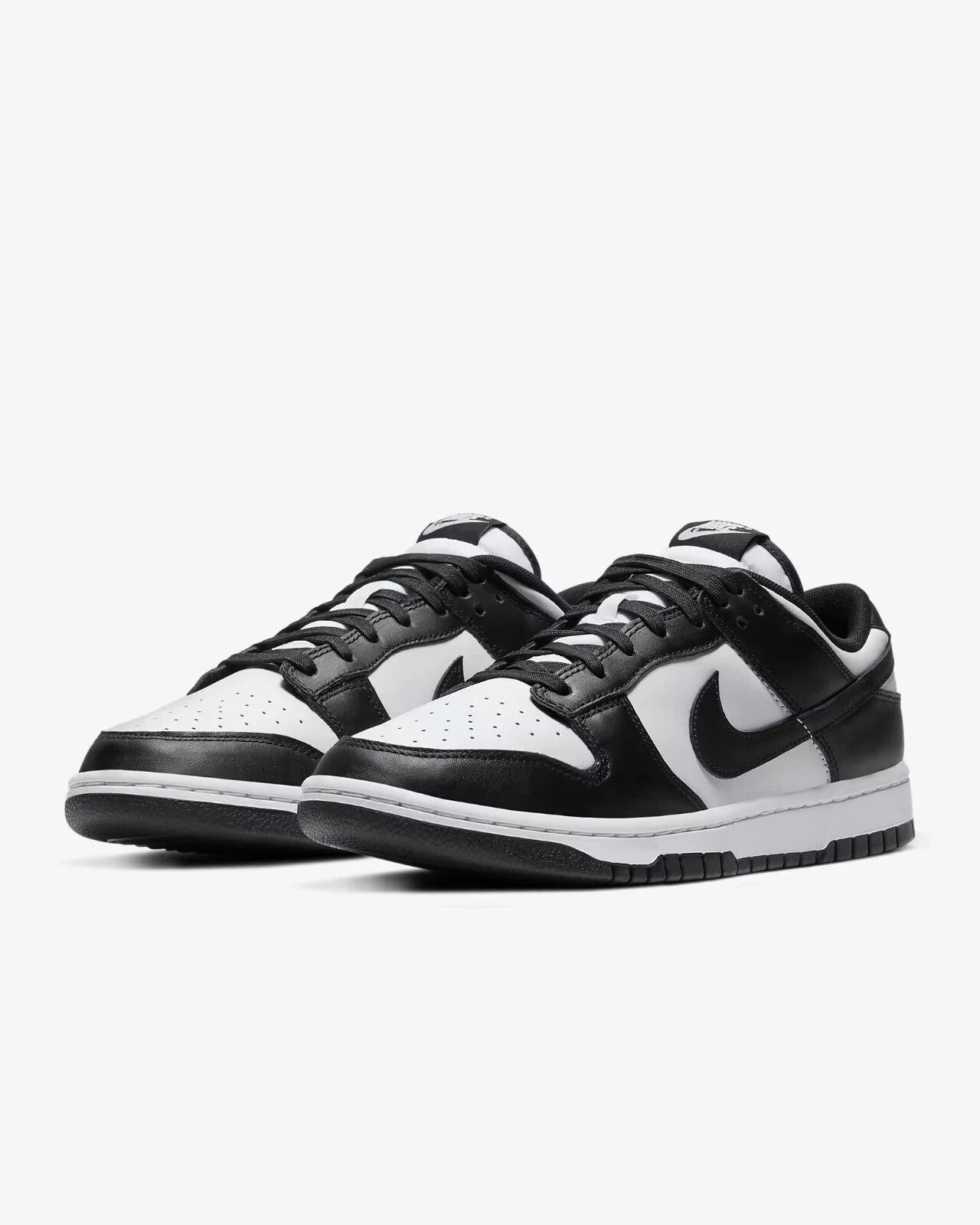 Men's Nike Dunk Low Retro DD1391-100 White Leather Lifestyle Shoes RHS4458