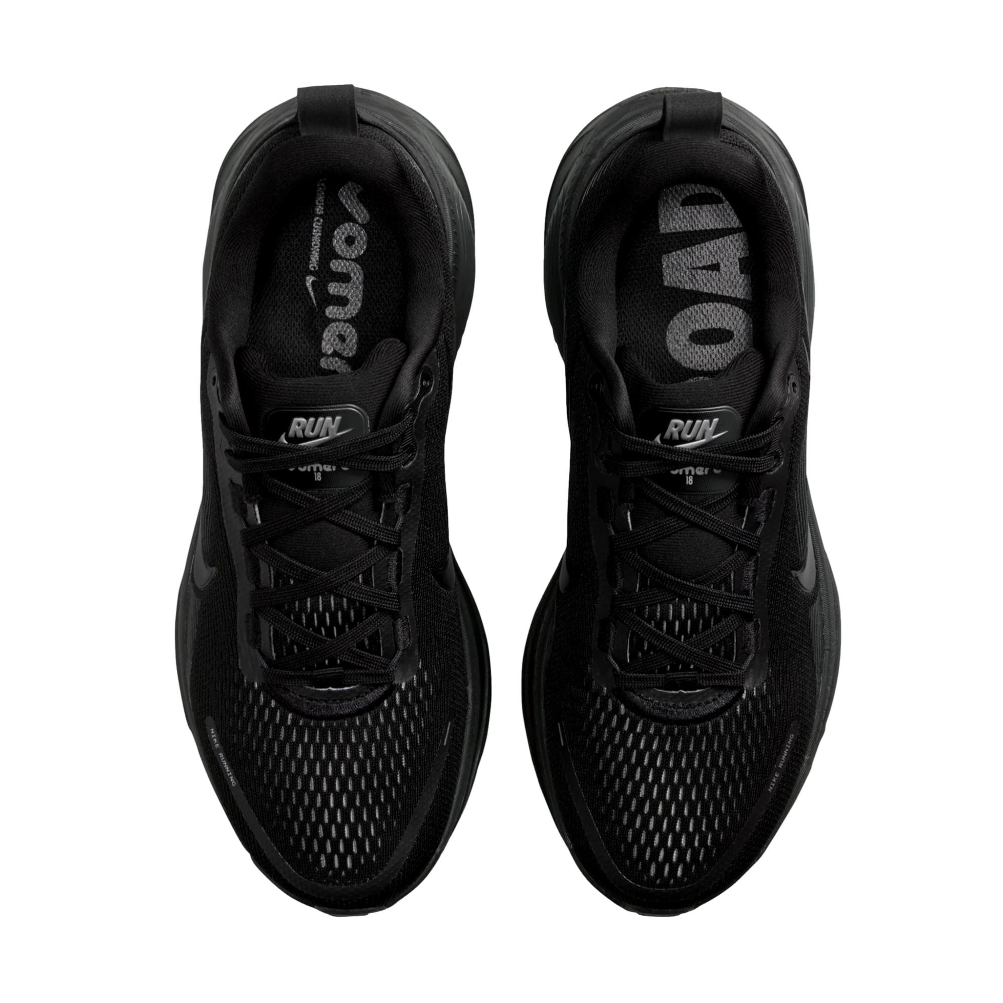 Nike Vomero 18 Black / Black - Dark Smoke Grey  HM6804-004 Women's