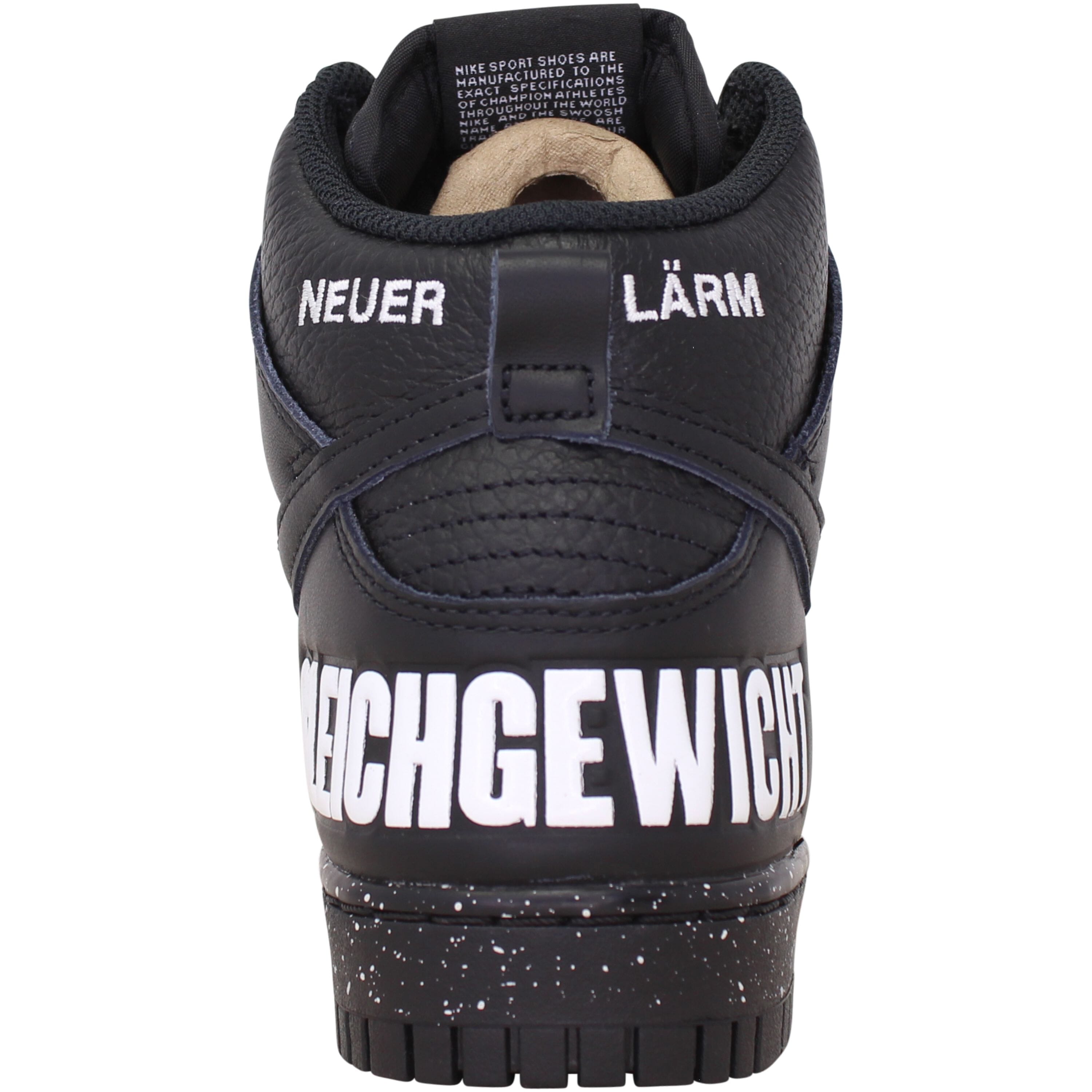 Nike Dunk Hi 1985 / U Black/Black-White  DQ4121-001 Men's