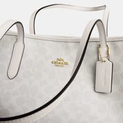 Coach Outlet City Tote Bag In Signature Canvas