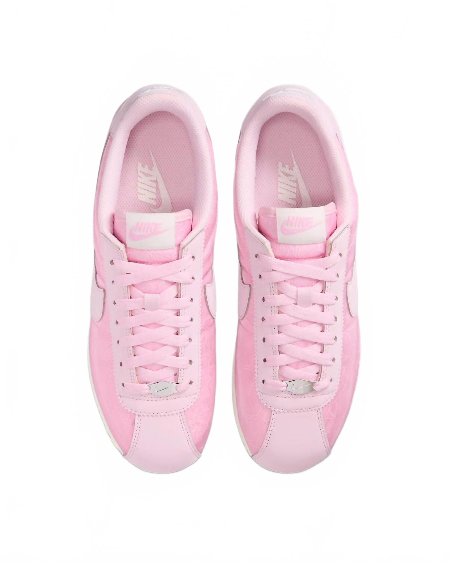 Women's Cortez Lace Shoes In Pink