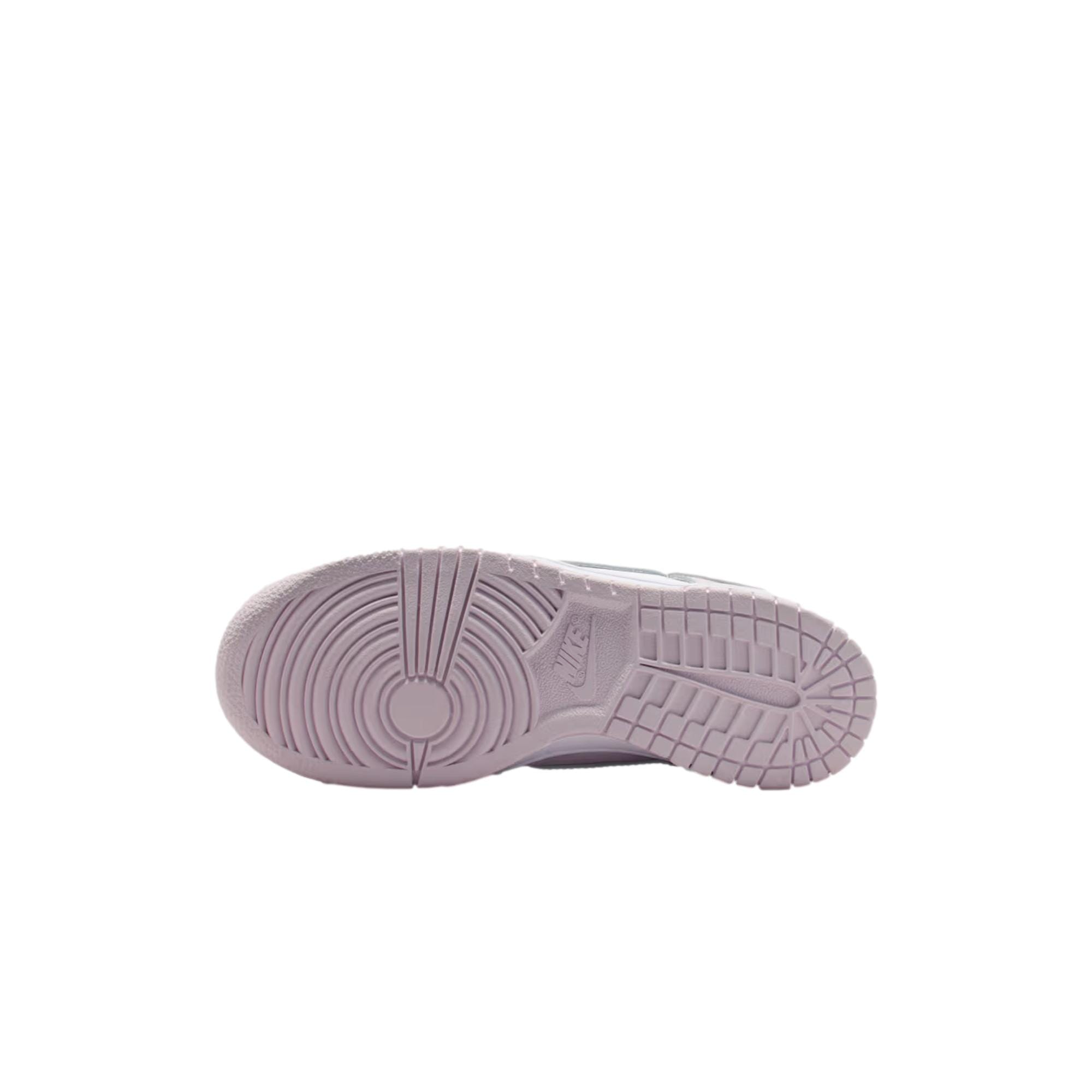 Nike Dunk Low White / Light Violet  FB9109-128 Grade-School