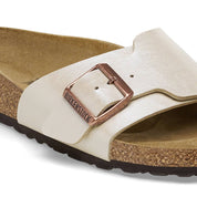 Women's Catalina Bs Birko-Flor Sandal In Graceful Pearl White