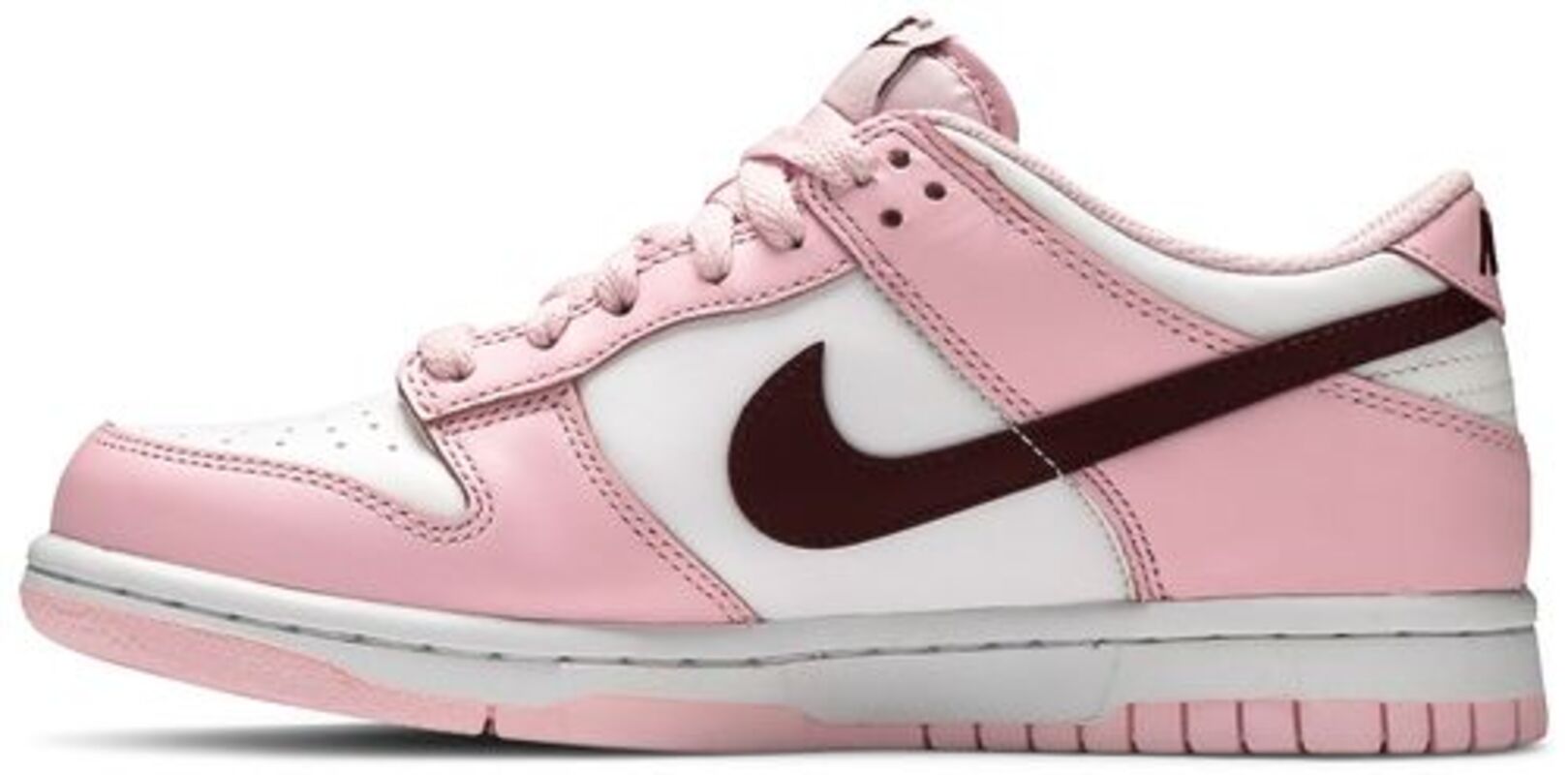 Nike Dunk Low Pink Foam Red White Women's