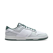 Men's Dunk Low Retro Se Sneakers In Photon Dust/white-Vintage Green
