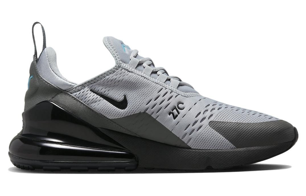 Men's Nike Air Max 270 FD9747-001 Sneaker Wolf Gray Black Athletic Running Shoes
