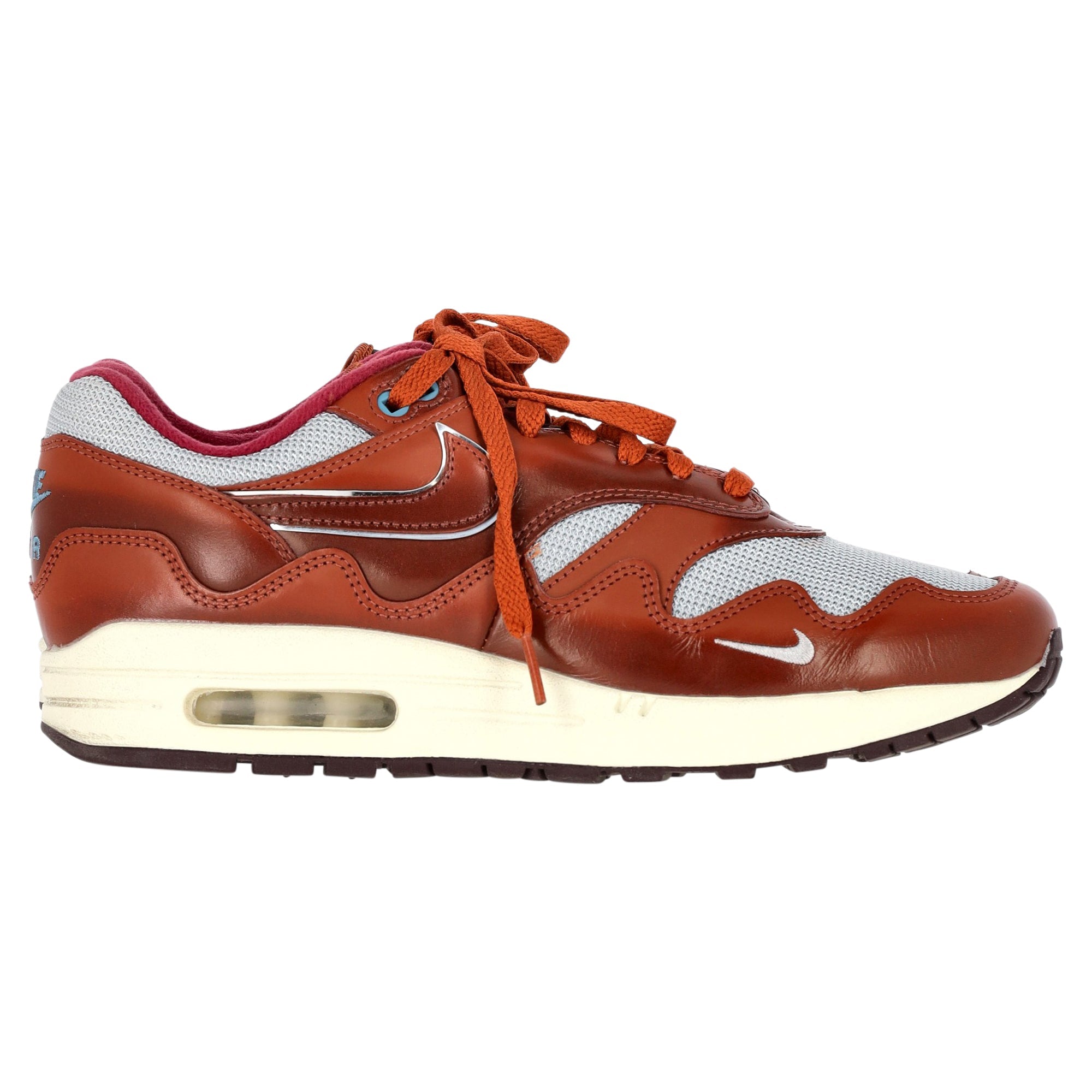 Nike Air Max 1 Patta The Next Wave Sneakers in Brown Leather