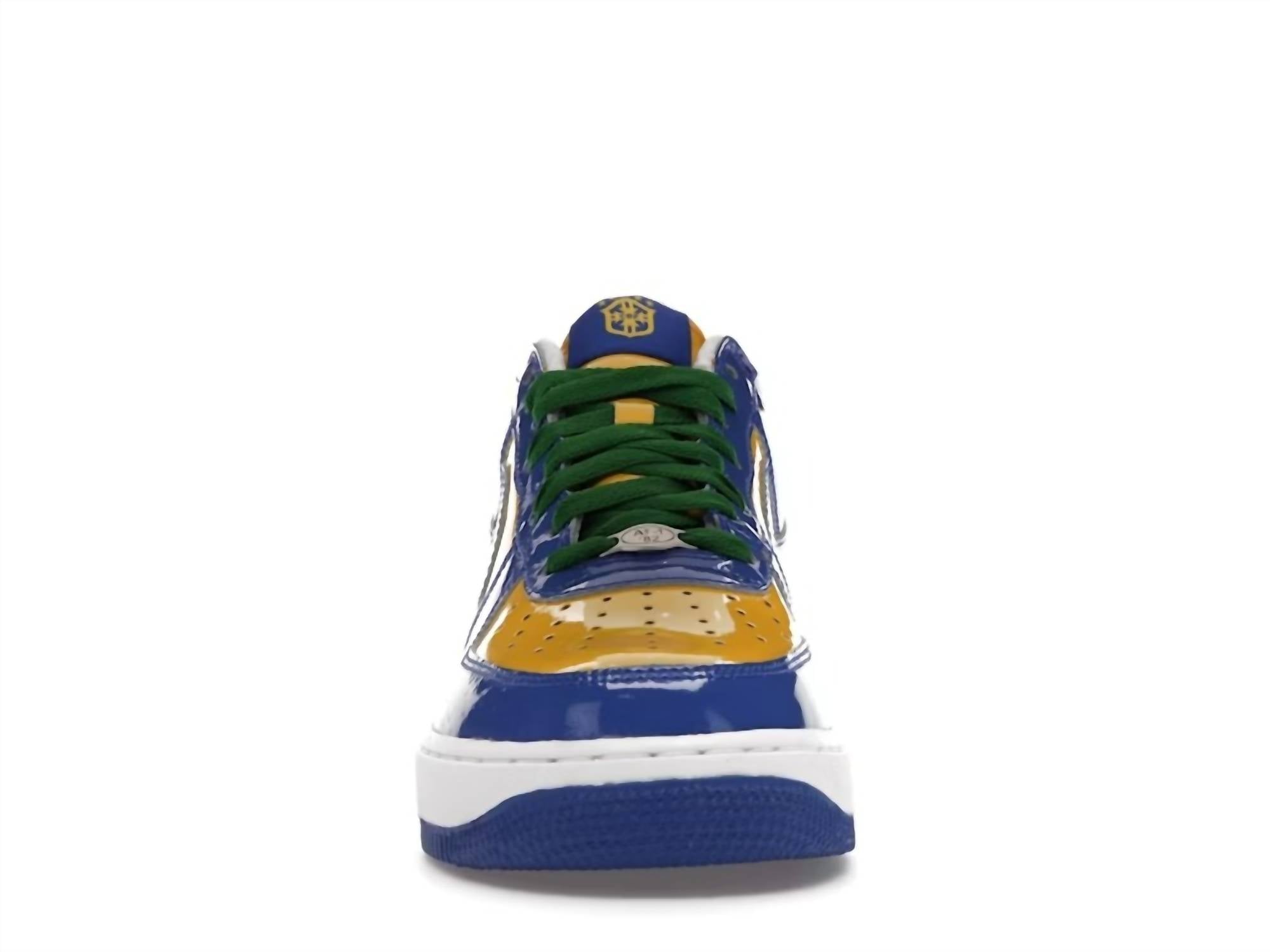 Men's Air Force 1 Premium Brazil World Cup Limited Edition Sneakers In Royal