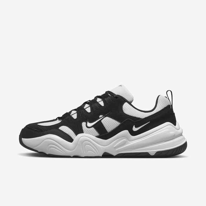 Men's Nike Tech Hera FJ9532-101 Sneaker US 9 White Black Low Top Lifestyle Shoes