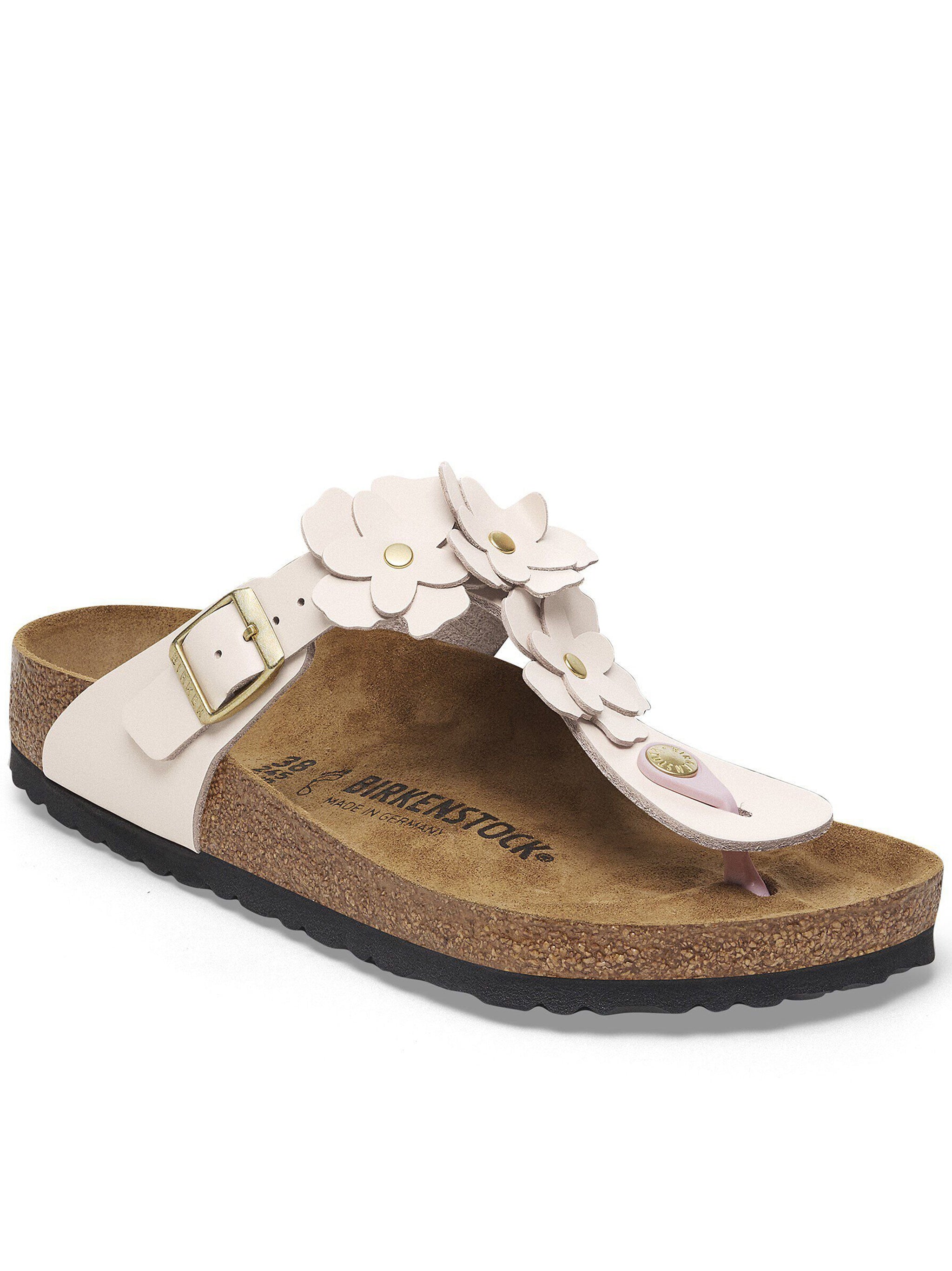 Gizeh Flowers Cork Thong Sandals