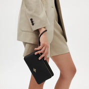 Coach Outlet Double Zip Wallet
