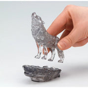 3D Crystal Puzzle: Black Wolf