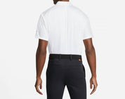 Men's Golf Short Sleeve Polo In White Black