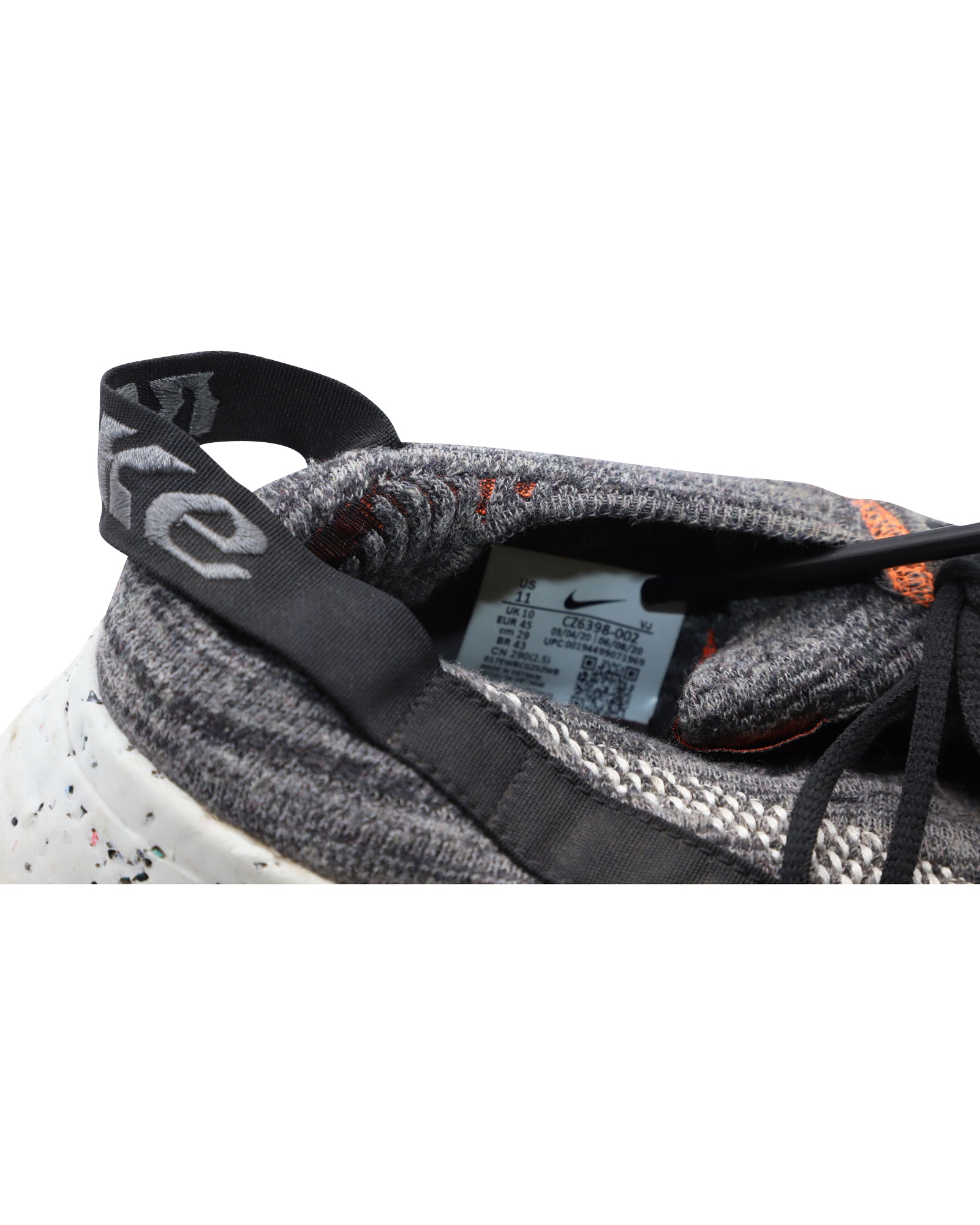 Nike Space Hippie IV in Iron Grey Flyknit