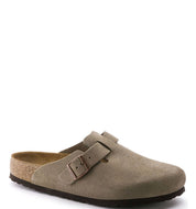 Men's Boston Oiled Leather Soft Footbed Clogs