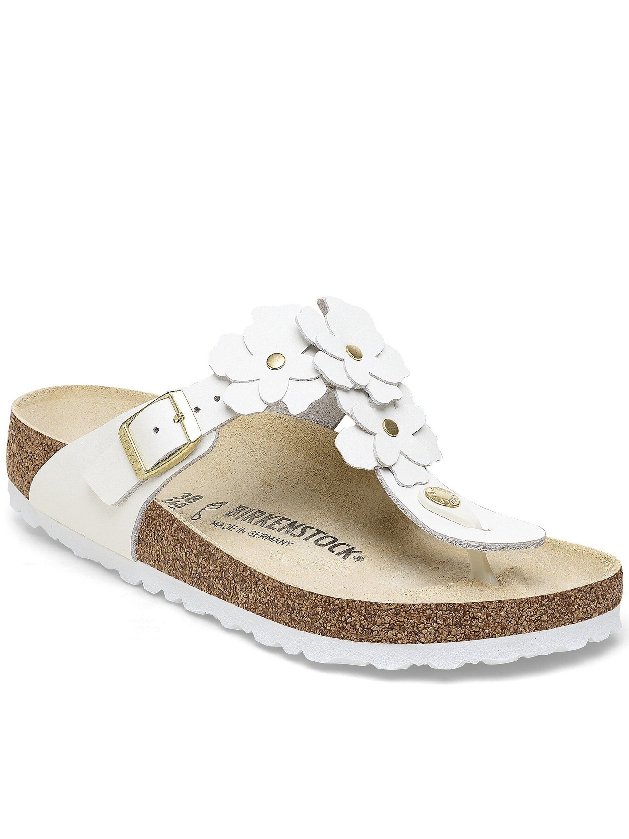 Gizeh Flowers Floral Cork Footbed Sandals