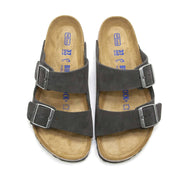 Men's Arizona Soft Footbed Sandals In Velvet Gray