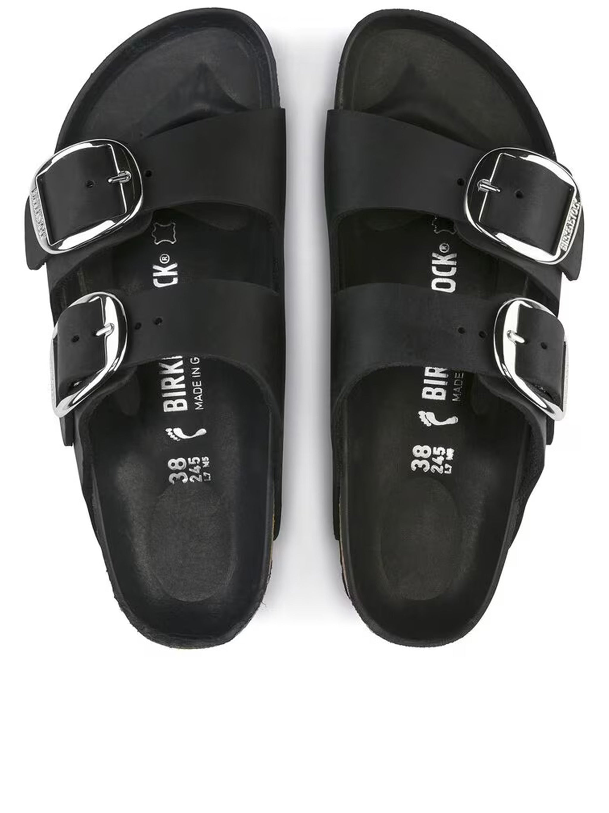 Arizona Big Buckle Slip On Sandals