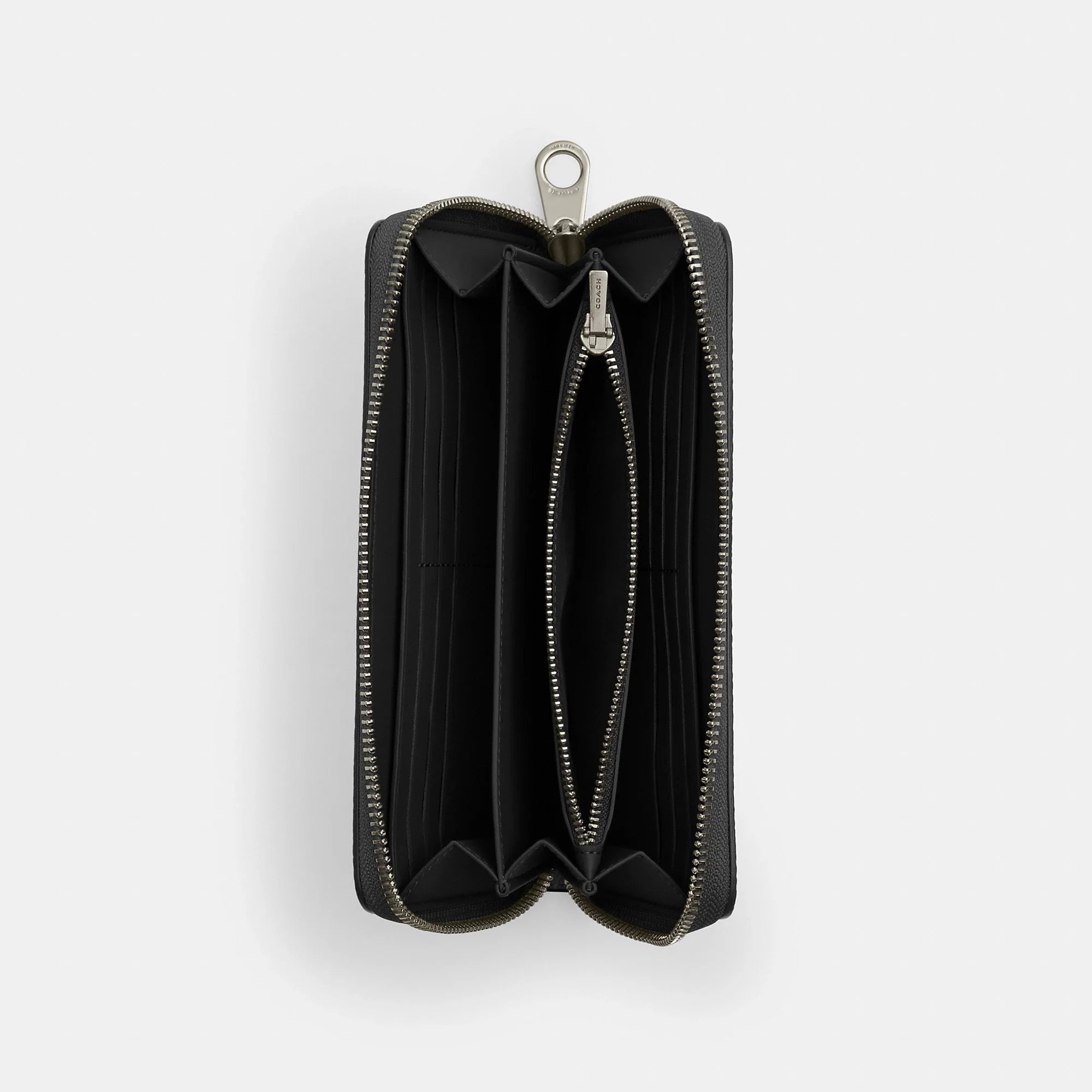 Coach Outlet Long Zip Around Wallet In Signature Canvas