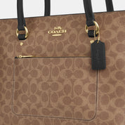 Coach Outlet Station Tote Bag In Signature Canvas