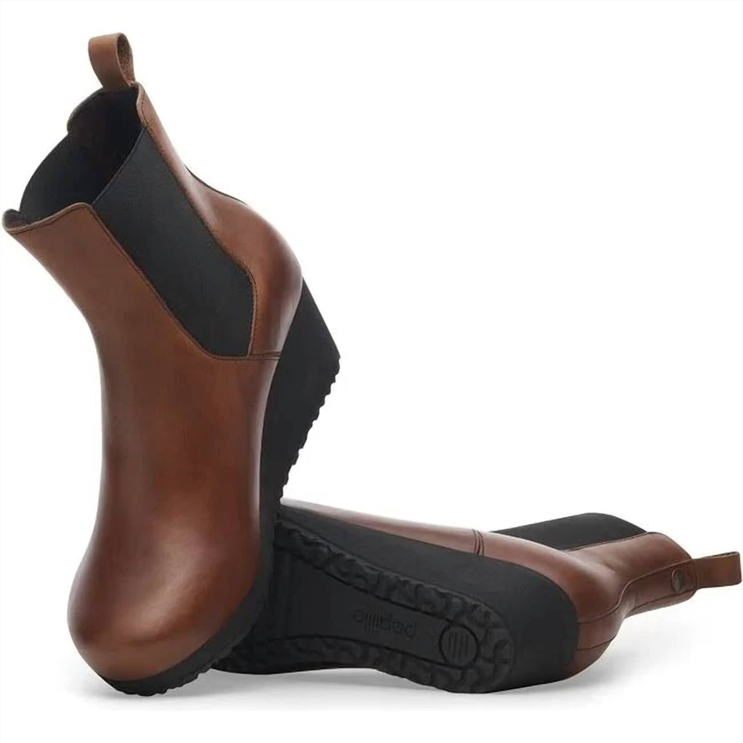 Women's Ebba Slip On Boots In Cognac