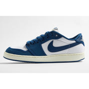 Men's Nike AJKO 1 Low White/Dark Royal Blue-Sail DX4981-103