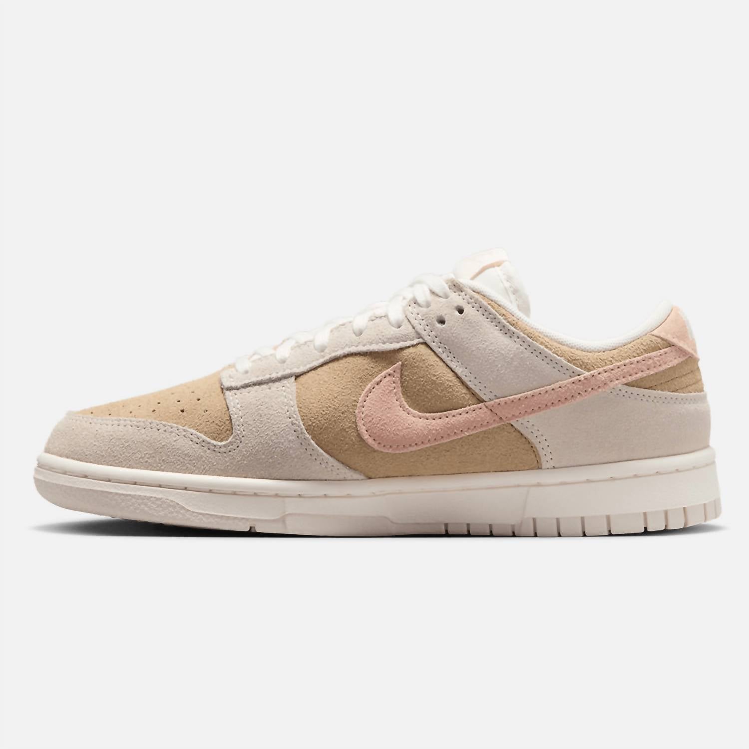 Women's Dunk Low Shoes In Phantom Washed Coral