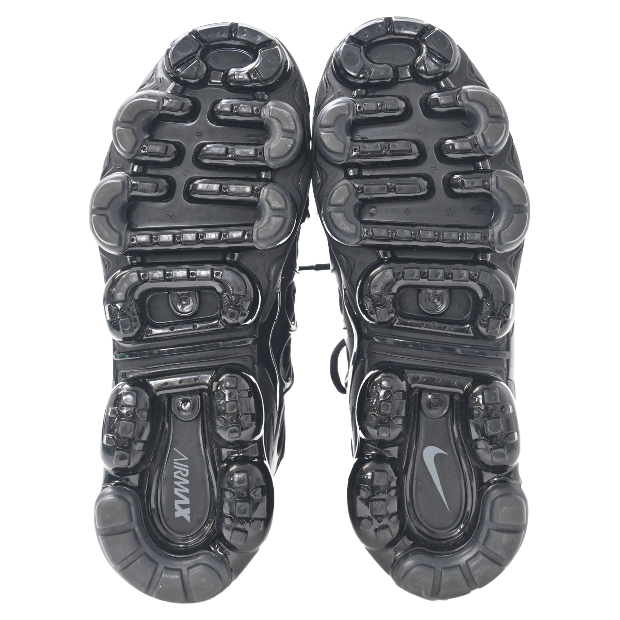 Nike Air Vapormax Plus Sneakers in Triple Black Cotton