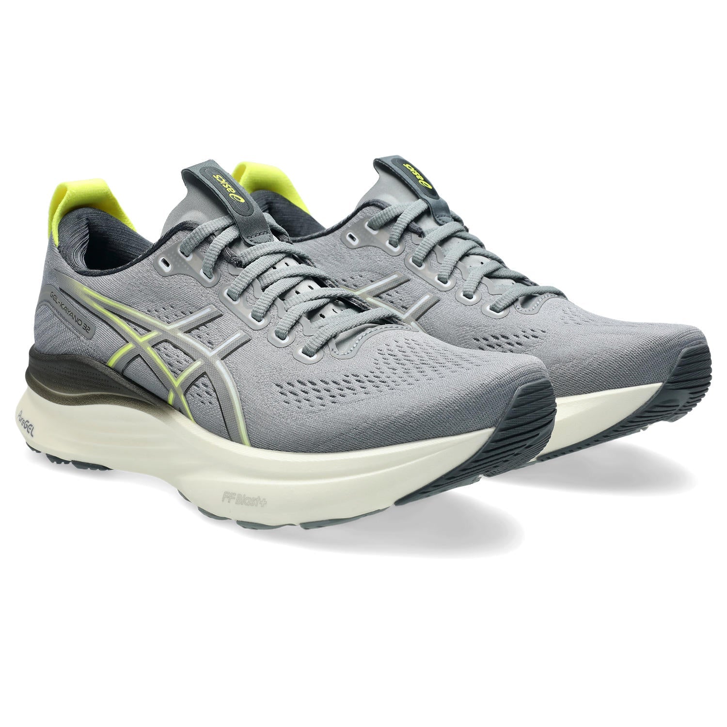 Men's GEL-Kayano 32 (021 - Gravel/Citron)