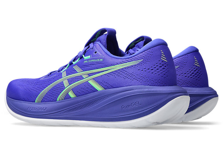 Men's Gel-Cumulus 28 (401 - Cobalt Burst/Illuminate Green)